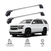 CHEVROLET TAHOE 2015-2020 TRX2 Thunder Carrier Barres transversales pour galerie de toit 2 barres